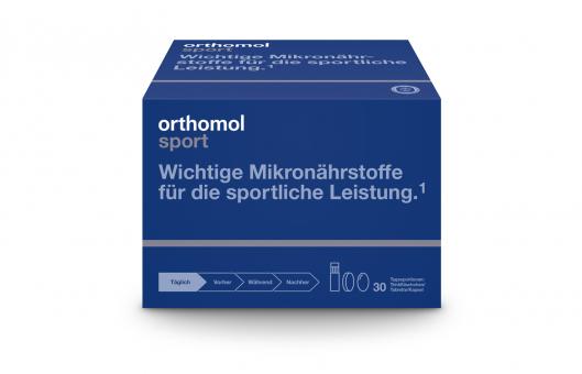 Orthomol Sport Trinkfläschchen/Tabletten/Kapseln - Wichtige Mikronährstoffe für die sportliche Leistung 